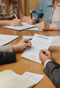 עריכה וחתימת צוואה